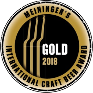 Meininger's International craft beer award - Gold 2018